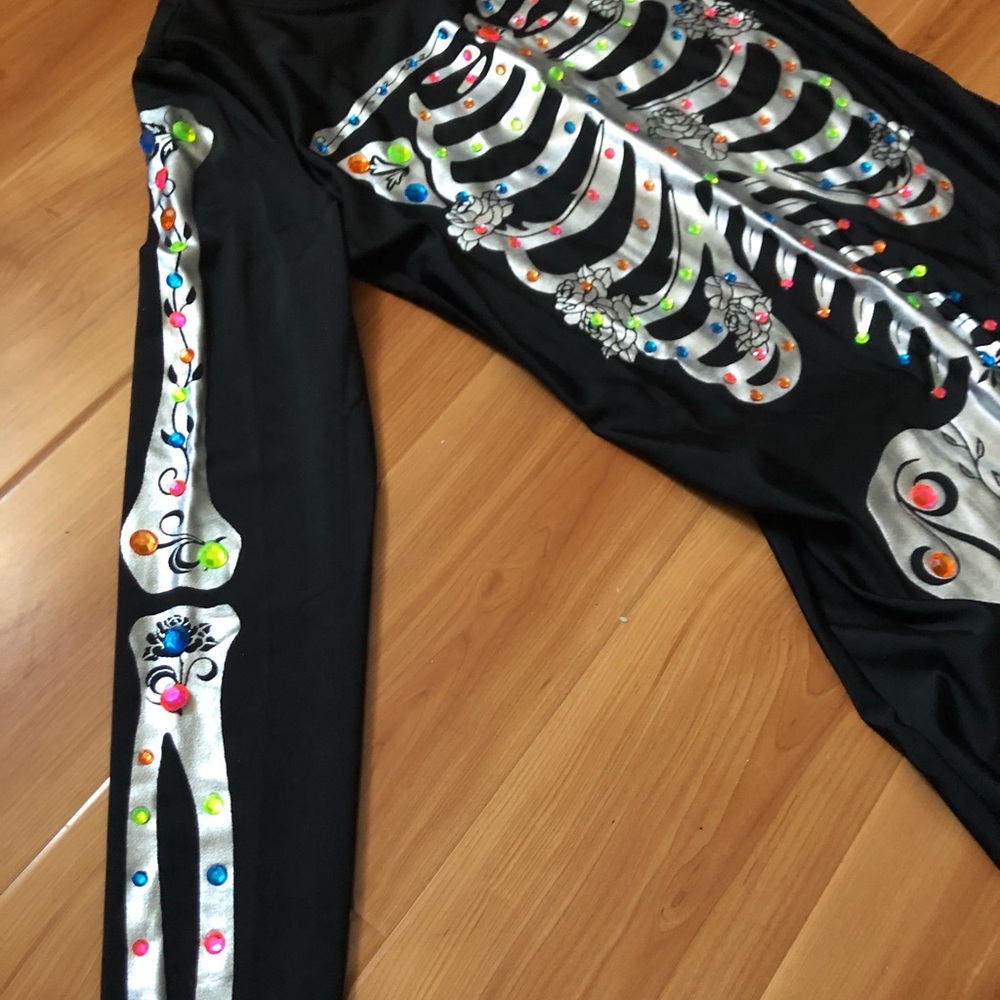 Colorful Skeleton Costume - Picture 3 of 5